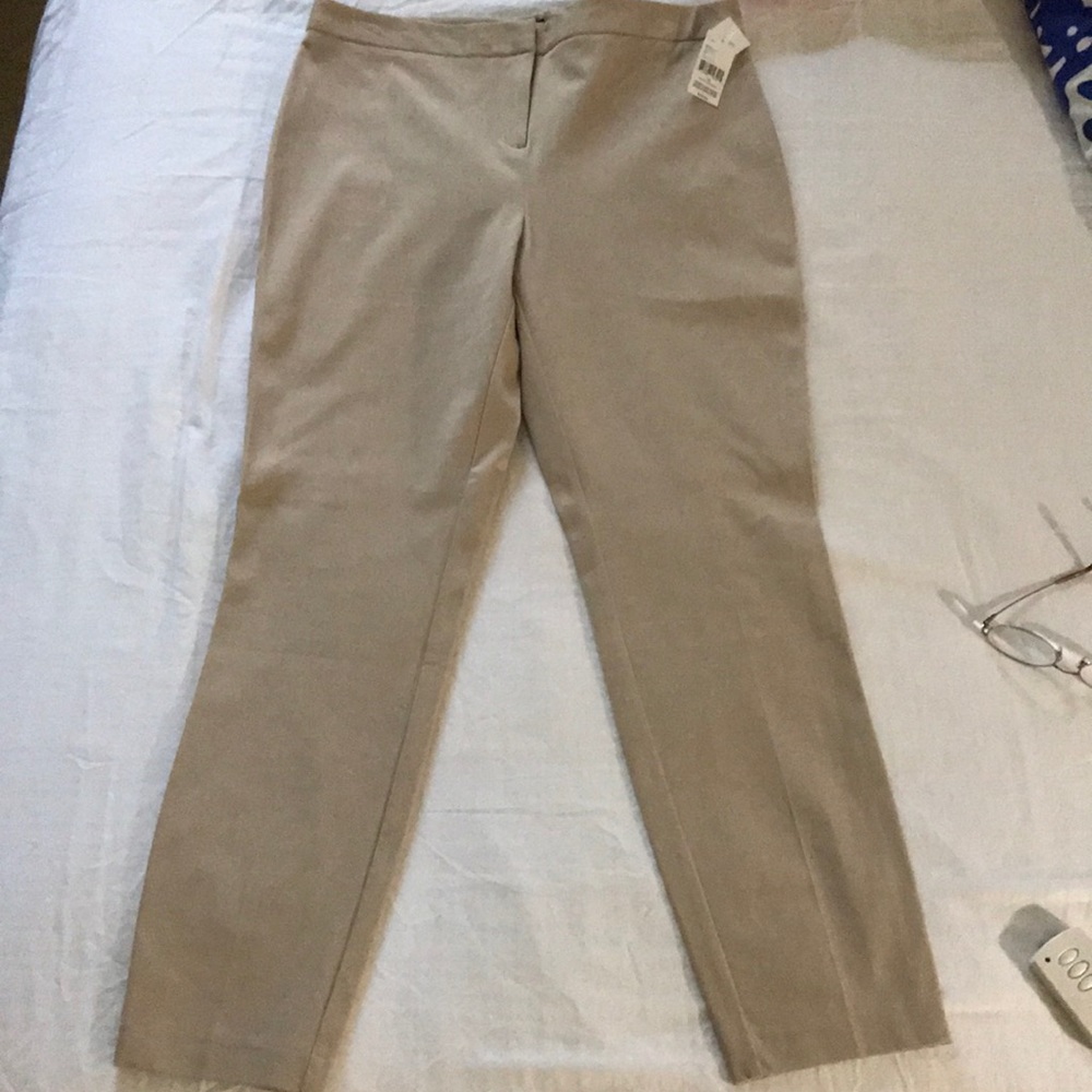 MISSY BI STRETCH PANT OXFORD TAN